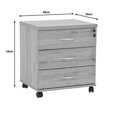 Rollbox cu rotile Anze, Natural, 48x38x53 cm, foto produs 7