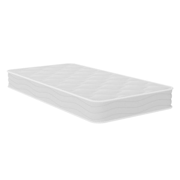 Saltea Cotton Baby Chic Strom cu o singura fata 14cm, Alb, 70x140 cm