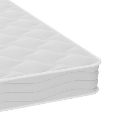 Saltea Cotton Baby Chic Strom cu o singura fata 14cm, Alb, 70x140 cm, imagine suplimentara