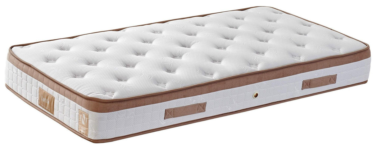 Saltea Latte, Alb, 90x23x190 cm