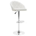 Scaun De Bar Saun de bar Balina Alb 52x53x109 cm