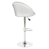 Saun de bar Balina, Alb, 52x53x109 cm