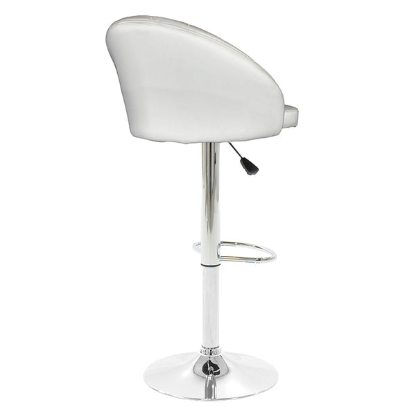 Saun de bar Balina, Alb, 52x53x109 cm