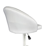 Saun de bar Balina, Alb, 52x53x109 cm