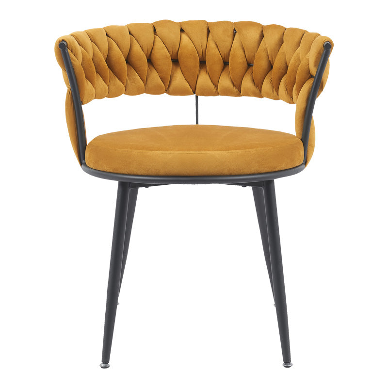 Scaun Alkia, Galben, 60x57x68 cm, perspectiva suplimentara