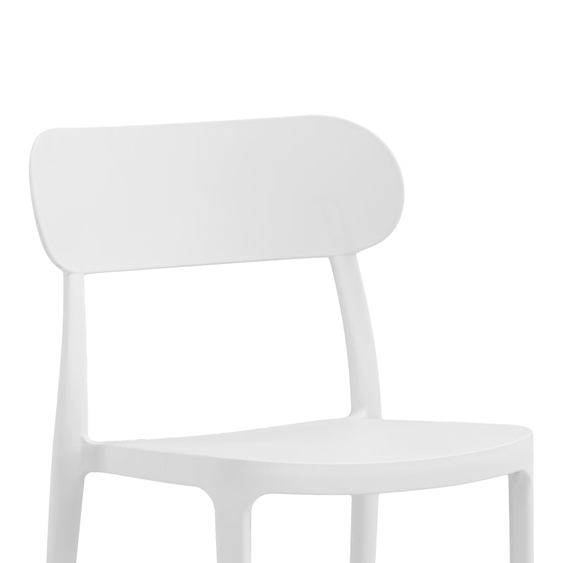 Scaun Amvroan cu protectie UV, Diverse culori, 51x49x80 cm - Alb