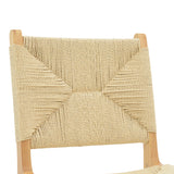 Scaun Arten franghie, Natural, 60x55x85 cm