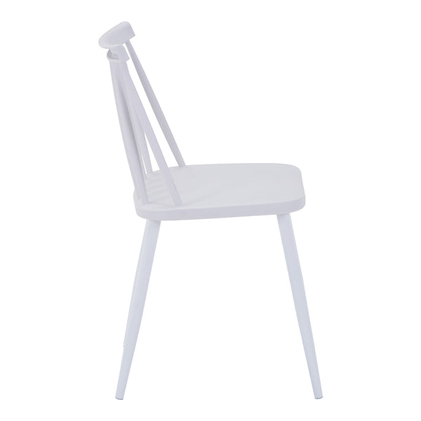 Scaun Aurora I, polipropilena si metal, 43x38x79 cm