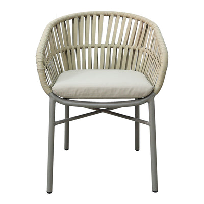 Scaun balansoar aluminiu maro, cu perna, 57x60x78 cm, perspectiva suplimentara
