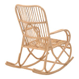 Scaun balansoar Cormeny Natural ratan, 108x71x103 cm