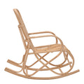 Scaun balansoar Cormeny Natural ratan, 108x71x103 cm, detaliu produs