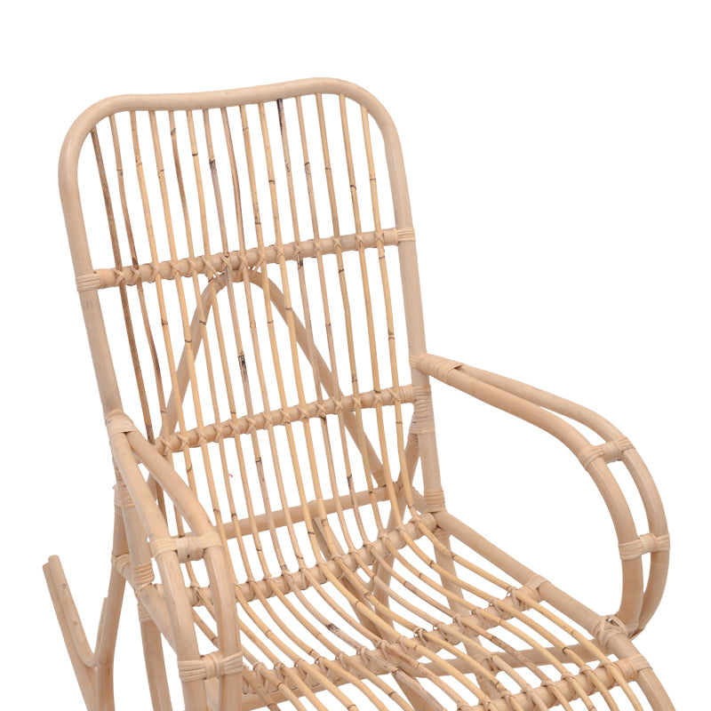 Scaun balansoar Cormeny Natural ratan, 108x71x103 cm, foto produs 6