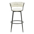 Scaun bar Alkia, Bej, 50x56x95 cm, foto produs