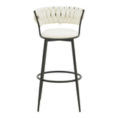 Scaun bar Alkia, Bej, 50x56x95 cm, foto produs