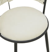 Scaun bar Alkia, Bej, 50x56x95 cm, foto produs 7