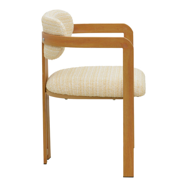 Scaun Berdona, Stofa, Negru, 57x47x78 cm