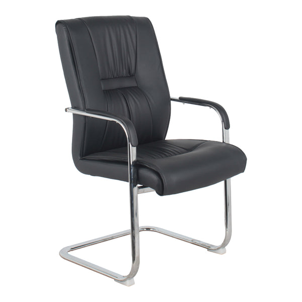 Scaun Biani, Negru, 58x70x101 cm