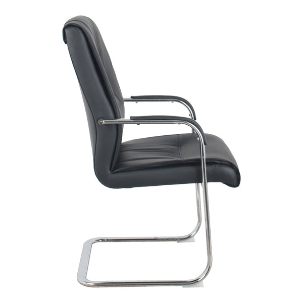Scaun Biani, Negru, 58x70x101 cm