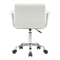 Scaun birou Buleco pu, alb, 56x46x74-86 cm, foto produs