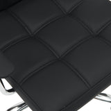 Scaun birou Buleco pu, negru, 56x46x74-86 cm