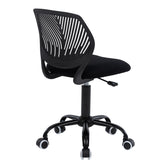 Scaun birou copii Kador, Negru, 52x52x72-94 cm, imagine suplimentara