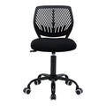 Scaun birou copii Kador, Negru, 52x52x72-94 cm, perspectiva suplimentara