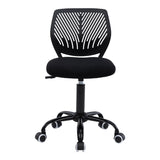 Scaun birou copii Kador, Negru, 52x52x72-94 cm