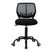Scaun birou copii Kador, Negru, 52x52x72-94 cm, perspectiva suplimentara
