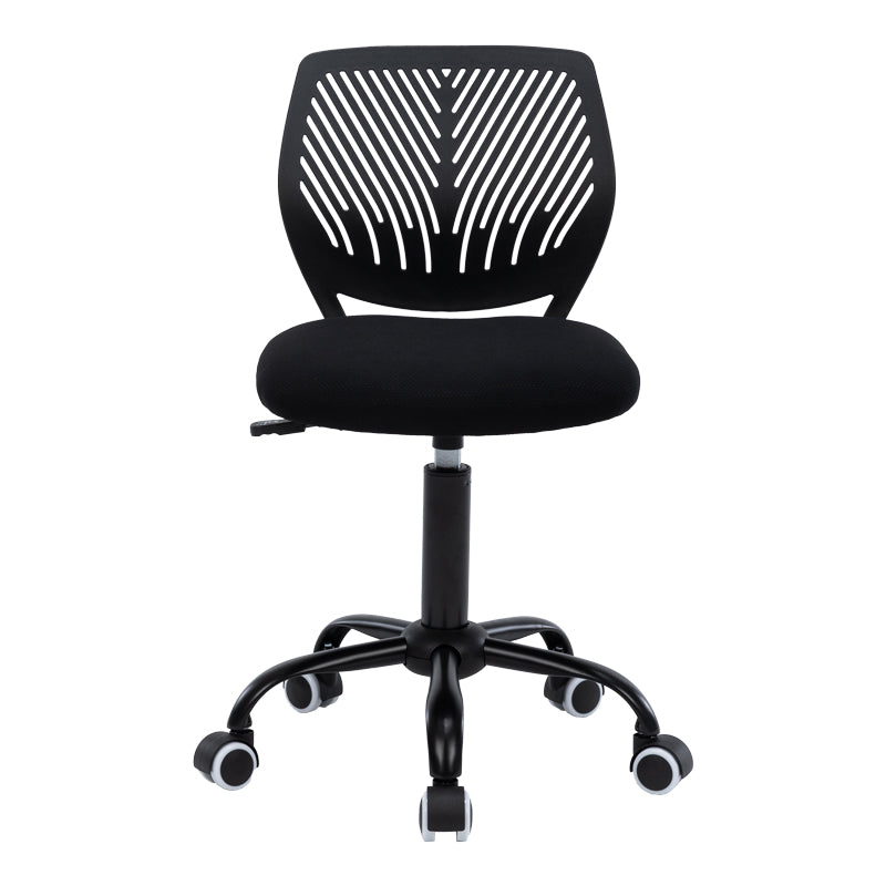 Scaun birou copii Kador, Negru, 52x52x72-94 cm, perspectiva suplimentara
