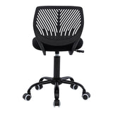 Scaun birou copii Kador, Negru, 52x52x72-94 cm