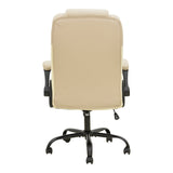 Scaun birou directorial cu funcție ergo Stellar, Bej-Ecru, Bej, 70x77x110-119 cm