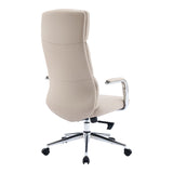 Scaun birou ergonomic Bendona, Bej, 71x78x119-127 cm