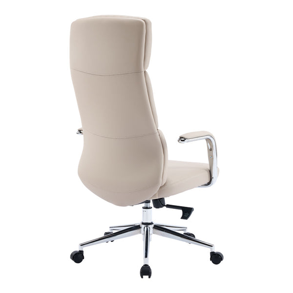 Scaun birou ergonomic Bendona, Bej, 71x78x119-127 cm