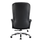Scaun de birou managerial Kaline, piele PU, 69x79x123 cm - Negru