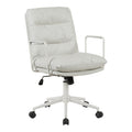 Scaun birou ergonomic Kreno, Textil gri, 56x67x89-97 cm