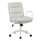 Scaun birou ergonomic Kreno, Textil, gri, 56x67x89-97 cm