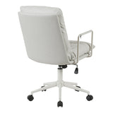 Scaun birou ergonomic Kreno, Textil, gri, 56x67x89-97 cm