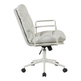 Scaun birou ergonomic Kreno, Textil, gri, 56x67x89-97 cm, perspectiva suplimentara