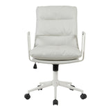 Scaun birou ergonomic Kreno, Textil, gri, 56x67x89-97 cm