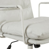 Scaun birou ergonomic Kreno, Textil, gri, 56x67x89-97 cm