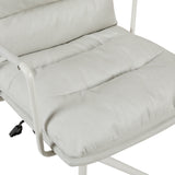 Scaun birou ergonomic Kreno, Textil, gri, 56x67x89-97 cm