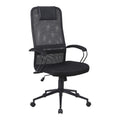 Scaun birou Lord I, Ergonomic, Negru, Structură Metalică Neagră, 64x61x116-126cm