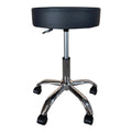 Scaun birou/lucru cu roti Tebere, Negru, 35x35x45-57cm