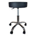 Scaun birou/lucru cu roti Tebere, Negru, 35x35x45-57cm