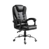 Scaun birou manager Benett negru pu 62x48x110cm