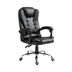 Scaun birou manager Benett negru pu 62x48x110cm