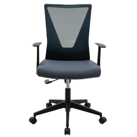Scaun birou manager Ghost mesh, Gri, 61x53x93 cm