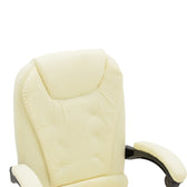 Scaun birou manager Kardi bej pu, 66x64x117 cm, foto produs