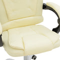 Scaun birou manager Kardi bej pu, 66x64x117 cm, foto produs 6