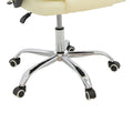 Scaun birou manager Kardi bej pu, 66x64x117 cm, foto produs 7